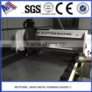 CNC Pneumatic V-groove Steel Cutter,bender Stainless Steel Plate V-grooving Machine thumbnail-2