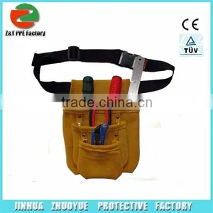Cow Split Leather Waist Tool Bag for Laber thumbnail-1