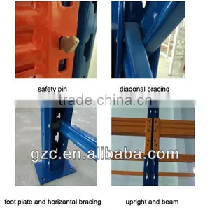 Heavy Duty Industrial Warehouse Metal Storage Rack From Factory (GZC) thumbnail-6