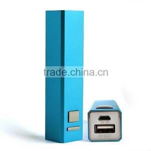 Hot Selling Power Bank 2600 MAh USB Power Bank Portable External Battery Charger for Iphone 6 Samsung Galaxy Battery Charger thumbnail-1