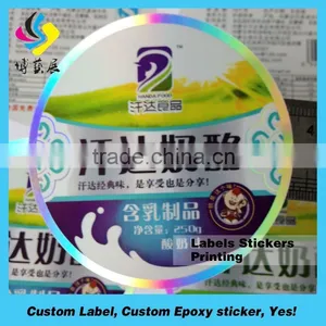 2015 Top Hot Self Adhesive Packaging Sandwich Stickers Printing thumbnail-4