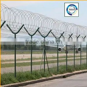 Galvanized Airport Fence Razor Barbed Wire Airport Fence thumbnail-1