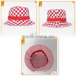 Female Printed Multi Panels 100% Cotton Custom Bucket Hat Wholesale thumbnail-4