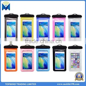 Wholesale Mobile Phone Waterproog Bag for Swimming With Lanyard thumbnail-1