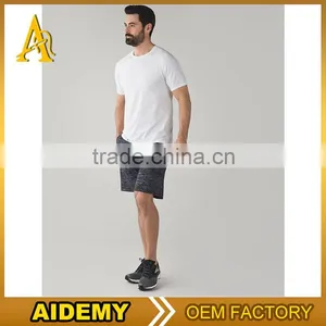 Wholesale OEM Heather Short Pants Mens Shorts Cheap Pants for Gym Wear thumbnail-4