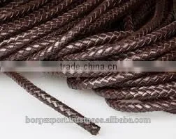 6mm Braided Leather Cords From BORG EXPORT / Braided Leather Cord 6 mm thumbnail-5