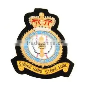 Hand Embroidered Badges, Bullion Wire Badges thumbnail-1