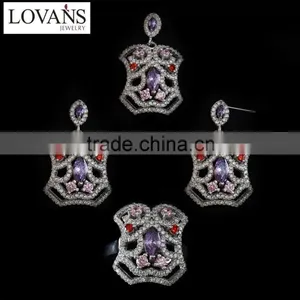 Jewelry Set Price Manufacturers In China 925 Silver Customized JewelryTZ-0214 thumbnail-4