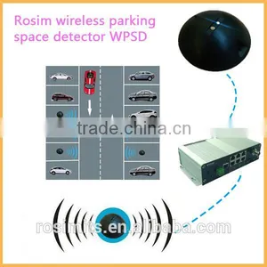Surface Mounted Magnetic Wireless Parking Space Sensor System With Smart Outdoor/on-street Parking Sensor thumbnail-1