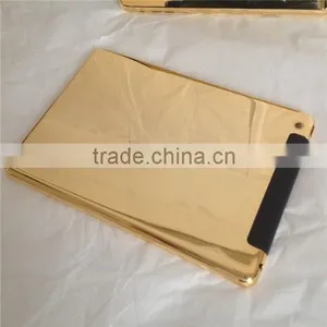Factory,high Quality New Unique Design for Ipad 3 24k Gold Housing Back Cover Mirror Finish thumbnail-2