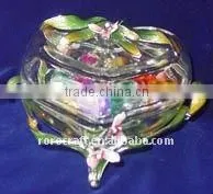 Craft Gift Jewelry Box Heart Shape Craft and Gift Wedding Decoration Gift Home Decorative Design thumbnail-1