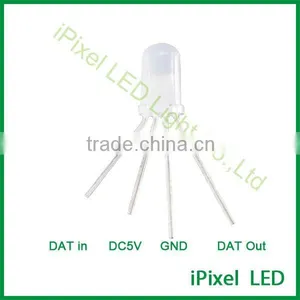 P9823 IC DIP 5mm RGB LED (fronsted) thumbnail-1