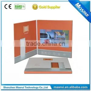 High Quality Printable Video Business Card Video Mailer Video Brochure Card for Advertising thumbnail-3