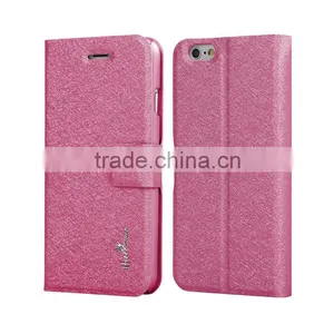 LZB Hot Selling Silk Grain Flip Leather Case for Samsung Galaxy A8 thumbnail-4