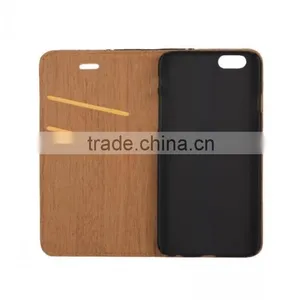 Wood Flip Leather Phone Case Cover With Card Holder for Xiaomi mi 5 Mimax Redmi Note 4 3 2 1 c i Pro Prime thumbnail-6