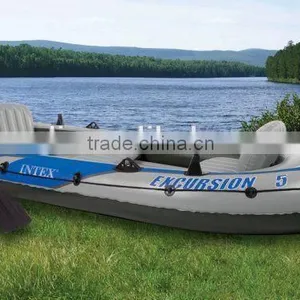 Excursion Inflatable Rafting/Fishing Dinghy Boat Set/Whitewater Rafting Boats thumbnail-1
