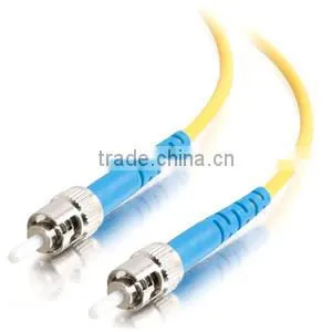 5m ST-ST 9/125 OS1 Simplex Singlemode PVC Fiber Optic Cable (LSZH) thumbnail-1