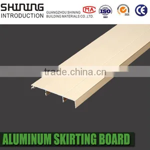 High Quality Cheap Aluminum Skirting Line Baseboard thumbnail-1