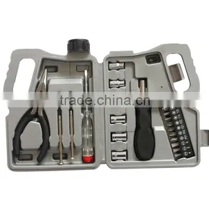 22pcs Oil Engine Case Design Tool Set, Kraft Plastic Box Hand Tool Set thumbnail-1