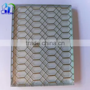 Factory Supplier Wire Glass Tempered Clear Wired Glass With the Best Price thumbnail-1