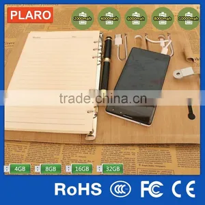Loose Leaf Planner Organizer Paper Notebook With Power Bank thumbnail-1