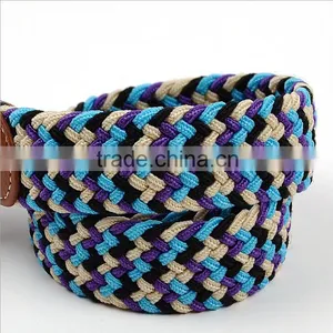 Fashion Style Casual Jacquard Waist Belt thumbnail-3