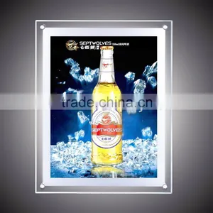Coffee Shop Led Light Box Menu Board Acrylic Indoor Led Lighting thumbnail-3