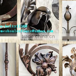 Philippines Back Solid Wrought Iron Gate From Anping Factory thumbnail-1