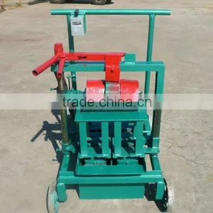 Mini Egg-laying Cement Brick Making Machine QMR2-45 Laying a Concrete Block Used thumbnail-2
