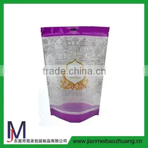 High Quality Safe Stand up Bag for Food,stand up Pouch With Window thumbnail-1