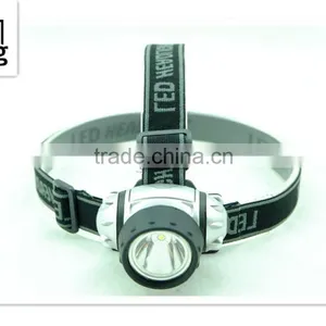 Super Bright Waterproof Outdoor Camping 3*AAA Battery Multi-function HeadLamp 1w Led Headlight thumbnail-1