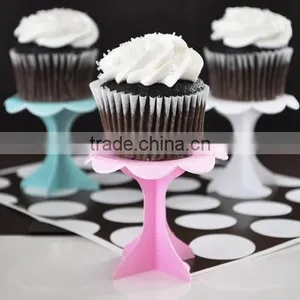 Round Cake Cupcake Stand Cake Stand Color Cupcake Stands thumbnail-1