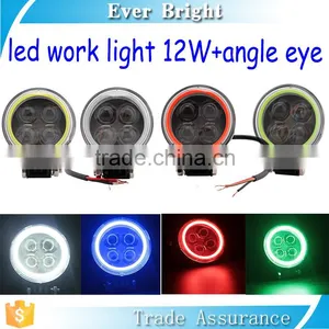 9-16V dc Work Led Light With Angle Eye Waterproof 12W 4D Led Working Light thumbnail-1