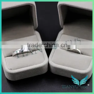 Amora Moissanite Images Youtube Men and Women White Gold Moissanite 2mm Wedding Ring thumbnail-5