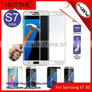 HUYSHE Hot Selling 3D Tempered Glass for Samsung Galaxy S7 Screen Protector thumbnail-5