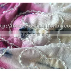Wholesale Washable Upholstery Home Textile Fabric With Beads thumbnail-4