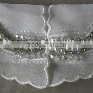 Tulle Detachable Collar With Rehinestone, Lady Collar With White Pearl, Fashion Lady Collar 2016 thumbnail-5