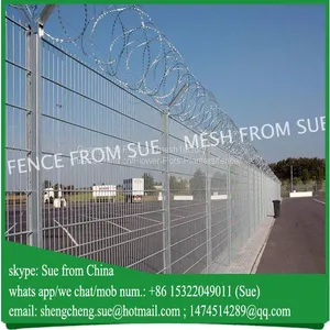 Airport Protecting Fence With Razor Barbed Wire thumbnail-1