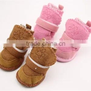 Fashion High Quality Warm Animal Dog Cotton-padded Shoes for Winter thumbnail-1