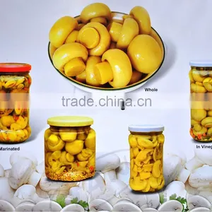 High Quality Whole Mushroom In Jar 314ml/580ml/720ml thumbnail-2