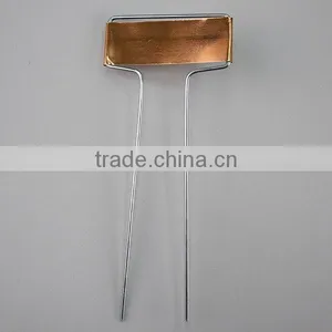 6 Inch Gardening Copper Metal Plant Label Plant Tag Label thumbnail-3