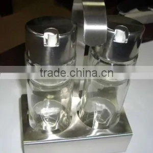 2 in 1 Commercial Manufacturer Glass Oil and Vinegar Bottle thumbnail-1