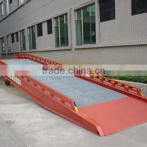 10T Mobile Hydraulic Container Ramp for Loading thumbnail-1
