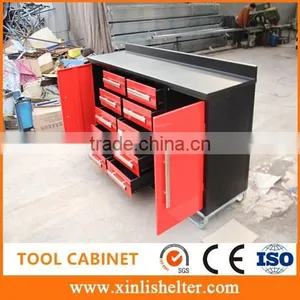 10 Drawer Heavy Duty Garage Metal Drawer Workbench thumbnail-4