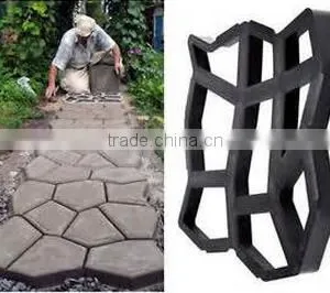 DIY Plastic Stepping Stone Mold Pattern Concrete Strolls thumbnail-1