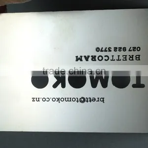 Cheap Metal Name/ Business Card With Cutting Letters thumbnail-4