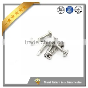 Yellow Zinc Plated Hex Head Self Drilling Screws 6.3*45mm thumbnail-2