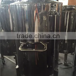 100L Stainless Steel Movable Fermenter Brite Beer Tank thumbnail-6