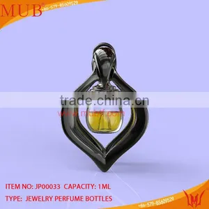 New Desgin Glass Bottle Necklace Pendant With Perfume Bottles for Sale thumbnail-1