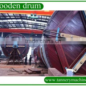 Salted Raw Hides Leather Drum Wooden Drum thumbnail-1